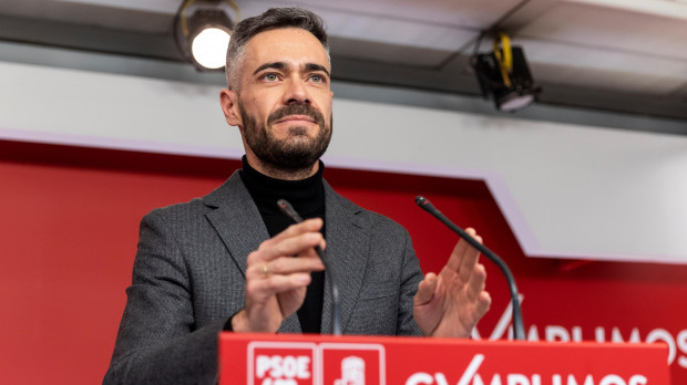 El portavoz del PSOE, Felipe Sicilia