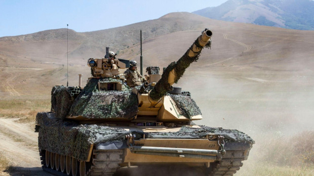 Modelo de Tanque Abrams M1A2 que será proporcionado por EE.UU a Polonia