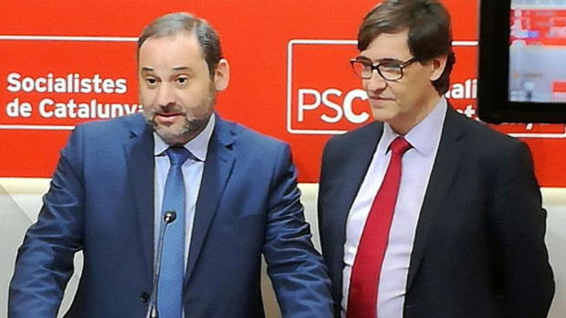 José Luis Ábalos y Salvador Illa, en una imagen como ministros del PSOE