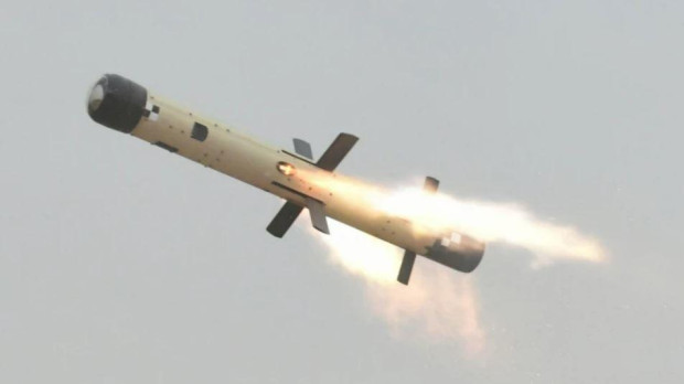 Misil Spike lanzado