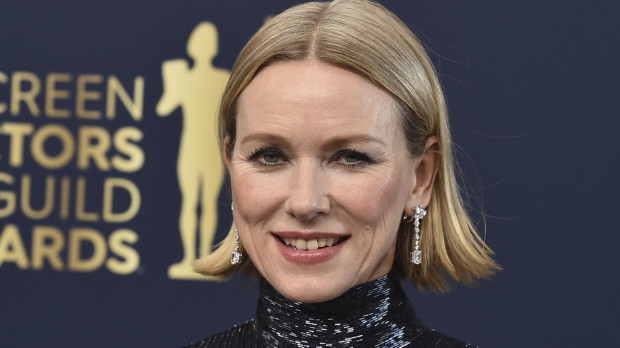 Actress Naomi Watts during the 28th annual Screen Actors Guild ( SAG ) Awards on Sunday, Feb. 27, 2022, in Santa Monica, Calif.