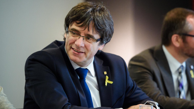El expresidente de la Generalitat, Carles Puigdemont