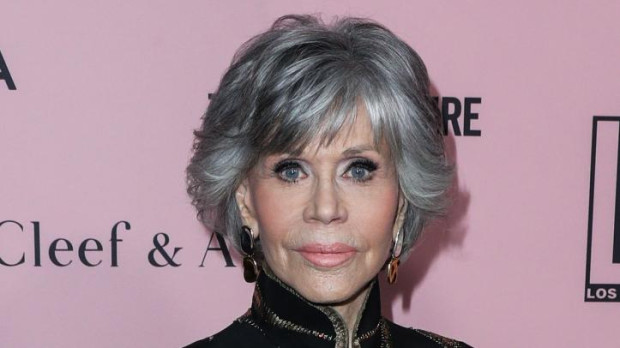 Actress Jane Fonda at L.A. Dance Project 2021 Gala  on October 16, 2021 in Beverly Hills, Los Angeles, California, United States.