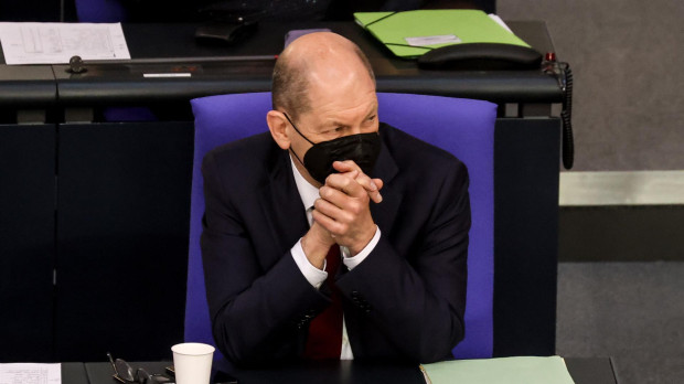 El canciller alemán, Olaf Scholz