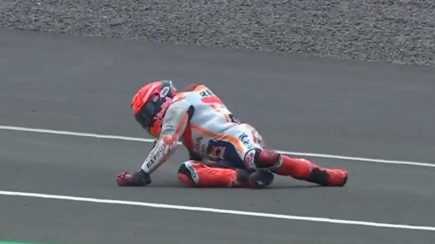 marquez suelo caida indonesia