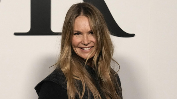 Model Elle Macpherson attending the Diorevent during Paris Fashion week , France on March 01, 2022.