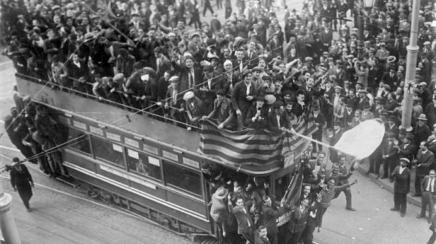 Celebraciones de la proclamación de la Segunda República Española en Barcelona, 1931