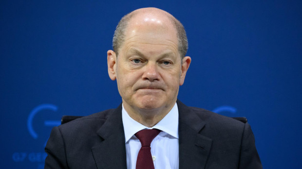 El canciller alemán, Olaf Scholz
