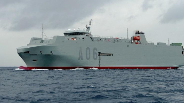 Ysabel, el nuevo buque logístico de Defensa