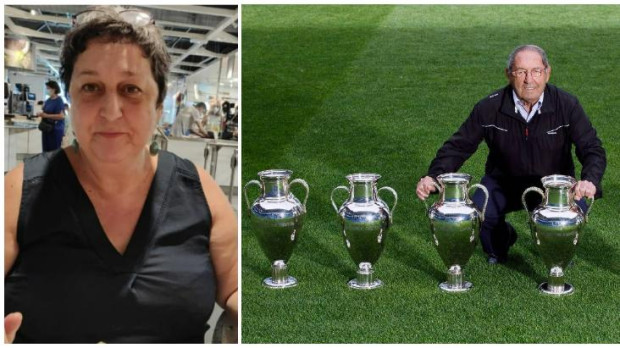 Francisca España y Paco Gento