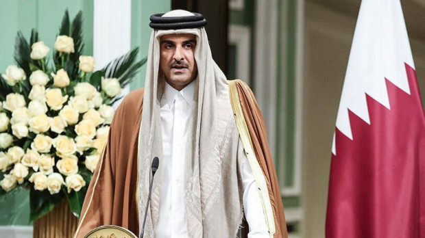 El emir de Qatar, el jeque Tamim bin Hamad bin Khalifa Al-Thani