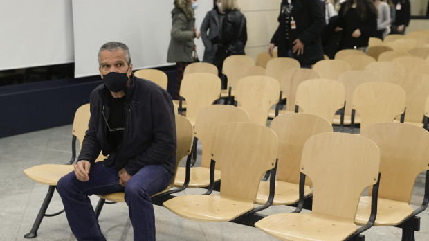 El etarra 'Gadafi' durante el juicio en el que ahora ha sido absuelto por aplicación de la 'Doctrina Atristain'.