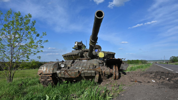 Tanque ruso Ucrania