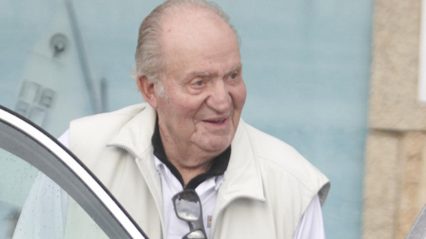 Don Juan Carlos en Sanxenxo, el 13 de julio de 2019