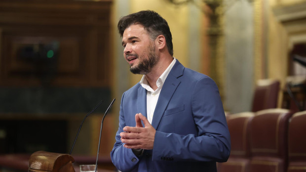 Gabriel Rufián, en el Congreso