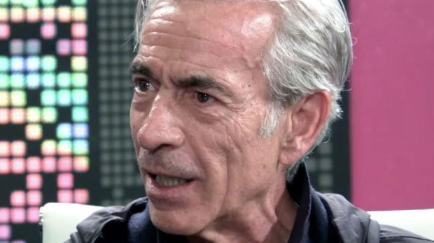 Imanol Arias durante su entrevista en Tele Bilbao