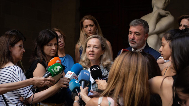 La ministra de Asuntos Económicos, Nadia Calviño.