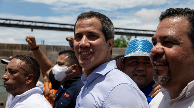 El líder opositor venezolano Juan Guaidó