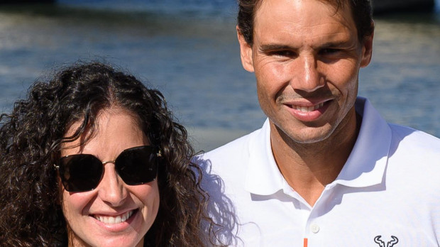 Rafa Nadal y Mery Perelló posan en París tras el último Roland Garros
