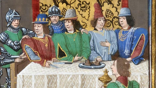 Arresto de Carlos de Navarra en el Castillo de Ruan