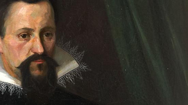 Retrato de Kepler por un artista desconocido en 1620