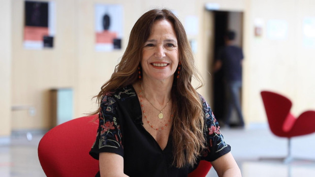 Teresa Jiménez Becerril, durante la conversación con El Debate