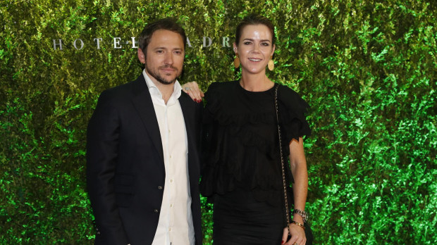 Manuel Martos y Amelia Bono, en un evento en 2019