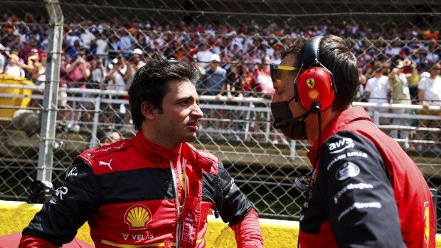Carlos Sainz, piloto de Ferrari