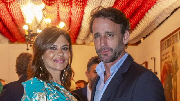María José Suárez y Álvaro Muñoz Escassi, en Sevilla el pasado 30 de abril de 2022