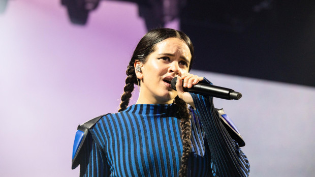 Rosalía, en el inicio de la gira 'Motomami', en Almería
