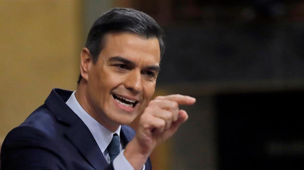 El presidente del Gobierno, Pedro Sánchez