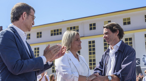 Feijóo, Mari Mar Blanco y Aznar