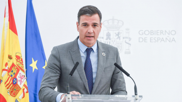 El presidente del Gobierno, Pedro Sánchez