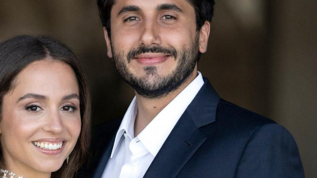 Princess Iman bint Abdullah II engaged to Jameel Alexander Thermiotis, as announced by the Hashemite Royal Court on July 5, 2022.