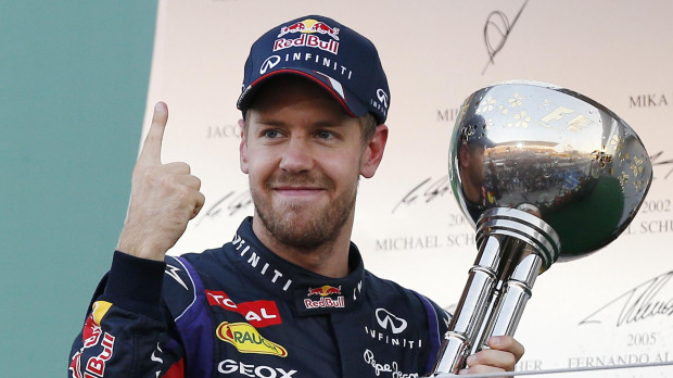 Sebastian Vettel, campeón del mundo de Fórmula 1 en 2010, 2011, 2012 y 2013