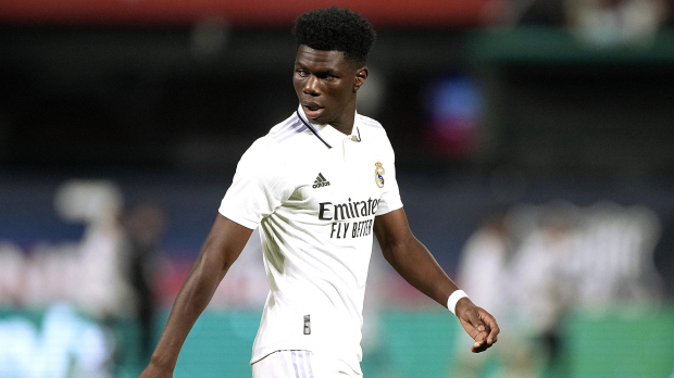 Tchouaméni en sus primeros minutos como jugador del Real Madrid