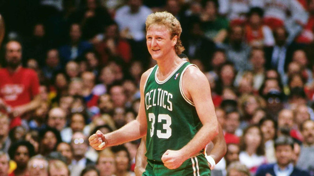 Larry Bird, en su etapa de jugador