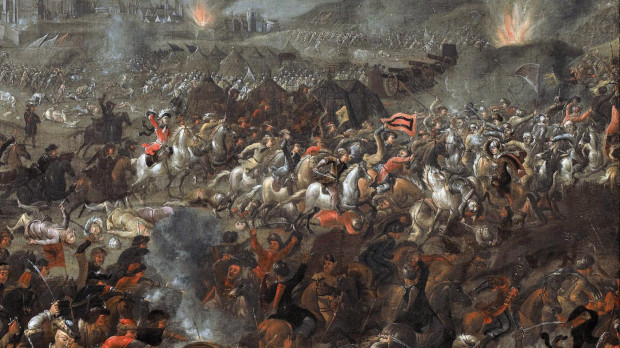 Batalla de Viena pintada por Gonzales Franciscus Casteels