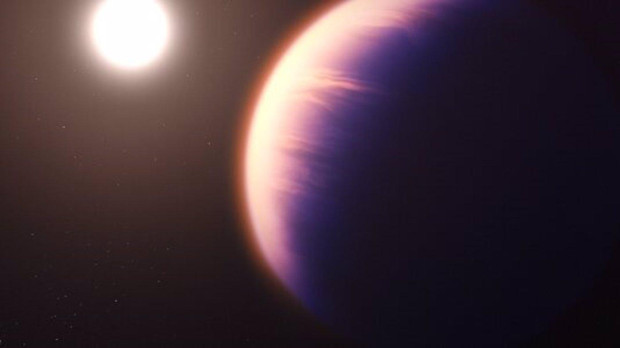 El gigante gaseoso WASP-39 b orbita una estrella similar al Sol a 700 años luz de distancia