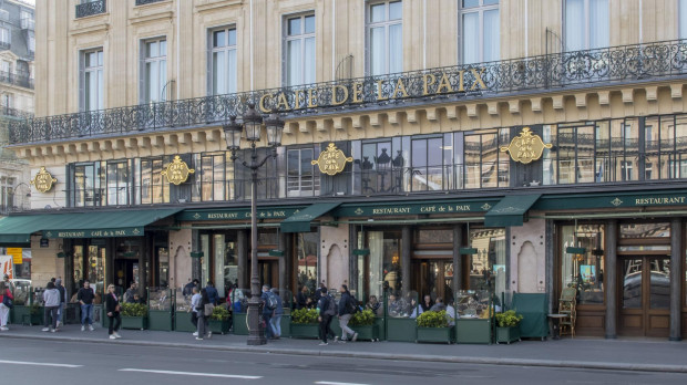 Café de la Paix, en París