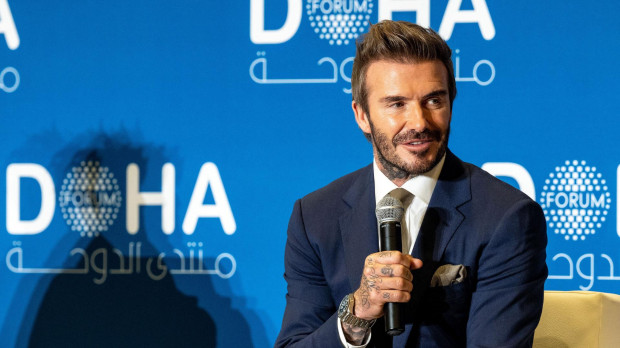 David Beckham, en un acto en Doha el pasado mes de marzo
