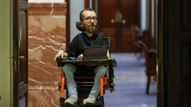 El portavoz parlamentario de Unidas Podemos, Pablo Echenique