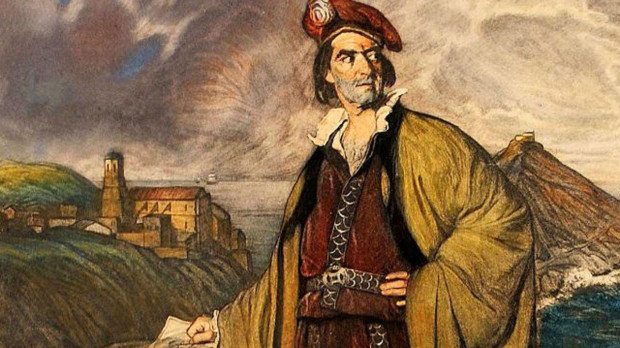 Juan Sebastián de Elcano por Ignacio Zuloaga