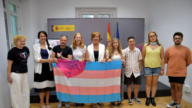 Lilith Verstrynge, en la presentación del Campamento para jóvenes trans 2022