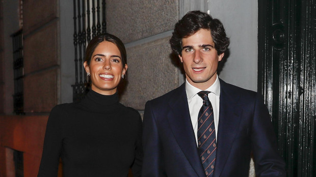 Fernando Fitz James Stuart y Solís con Sofía Palazuelo durante el 50 cumpleaños de Eugenia Martínez de Irujo 30/11/2018