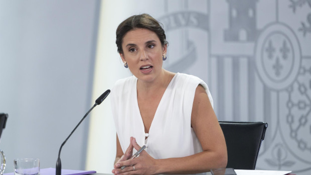 La ministra de Igualdad, Irene Montero.