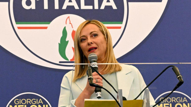 Meloni, tras ganar las elecciones italianas