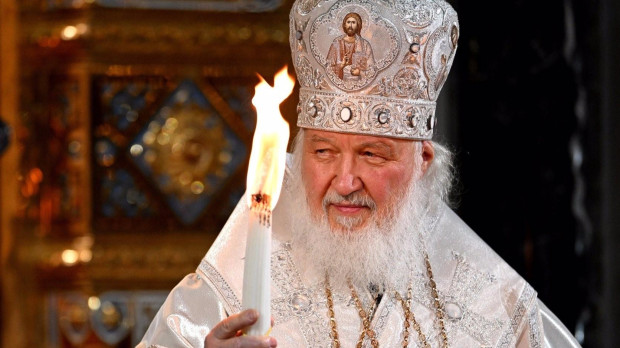 El patriarca Kirill, líder de la Iglesia Ortodoxa de Rusia, en Moscú.