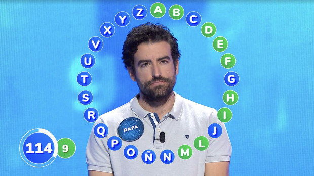 Rafa Castaño, antes de completar esta noche una gran remontada