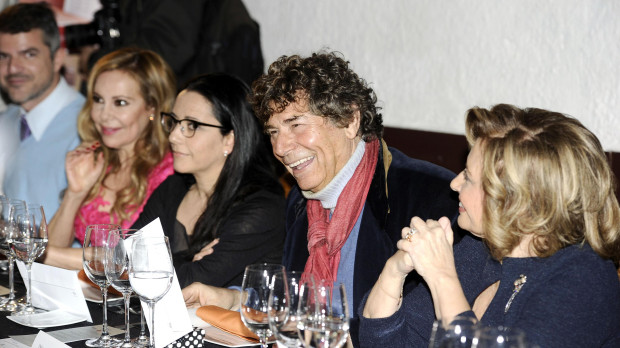 El periodista, Jesús Quintero, en la 4ª edición de los premios pata negra de Madrid